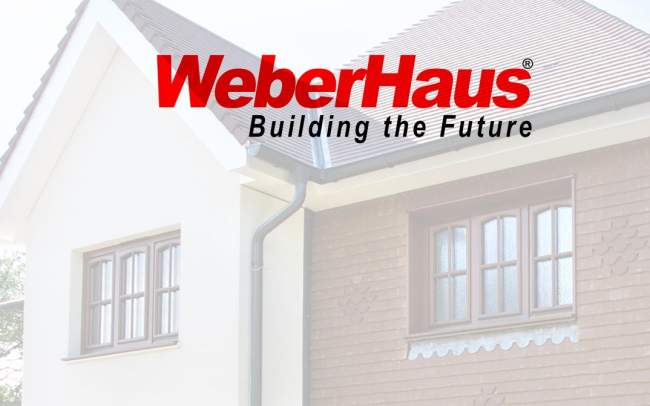 Weberhaus closed panel system build 1